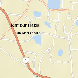 Sikandarpur Street Map
