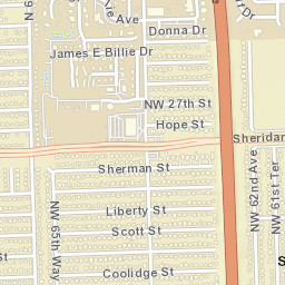Sunshine Park Florida Street Map