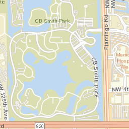 Pembroke Pines, Florida Street Map