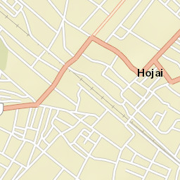 Hojai Street Map