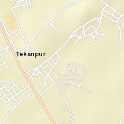 Tekanpur Street Map
