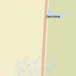 Jerome Florida Street Map