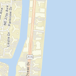 Beverley Beach Florida Street Map