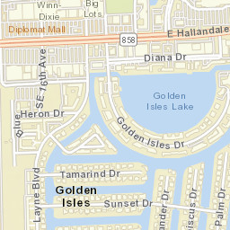Golden Isles Florida Street Map