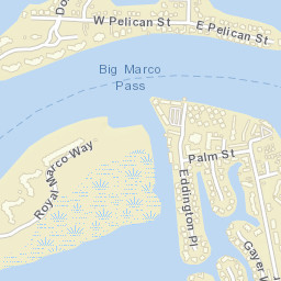 Marco Florida Street Map