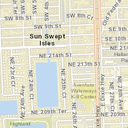 Sun Swept Isles Florida Street Map