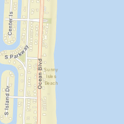 Golden Beach Florida Street Map