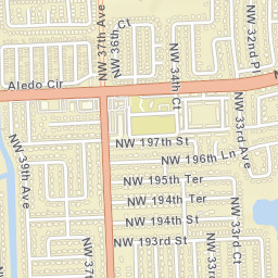Riviera Mobile Park Florida Street Map