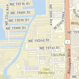 Dixie Mobile Court Florida Street Map