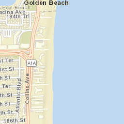 Sunny Isles Florida Street Map