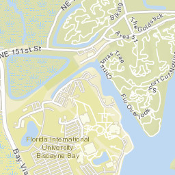 Interama Florida Street Map