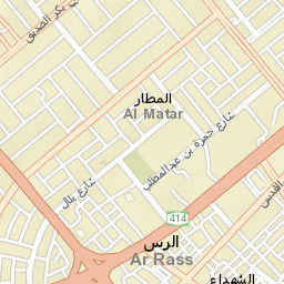 Ar Rass Street Map