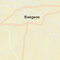 Bangaon Street Map