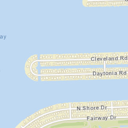 Normandy Shores Florida Street Map