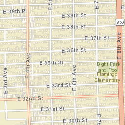 Hialeah Trailer Park Florida Street Map