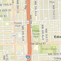Edison Center Florida Street Map