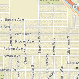 Miami Springs Florida Street Map