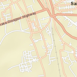 Saidpur Street Map