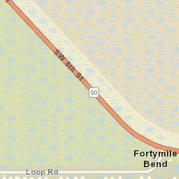 Fortymile Bend Florida Street Map