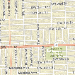 Gables Trailer Park Florida Street Map