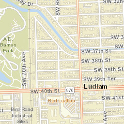 Ludlam Florida Street Map