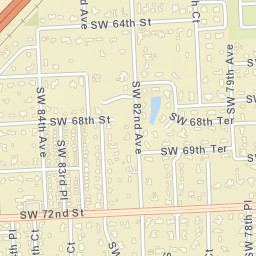 Glenvar Heights Florida Street Map