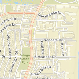 Key Biscayne Florida Street Map