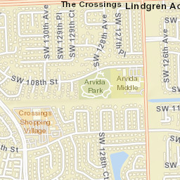 The Crossings Florida Street Map