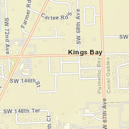 Kings Bay Florida Street Map