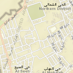Dibba Al Hesn Street Map