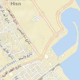 Dibba Al-Hisn Street Map