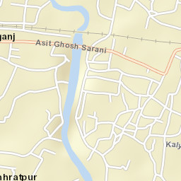 Uttar Dinajpur district Street Map