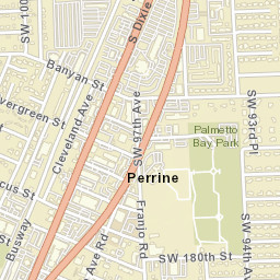 Perrine Florida Street Map