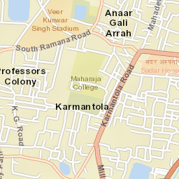 Arrah Street Map