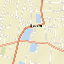 Baberu Street Map