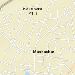 Mankachar Street Map