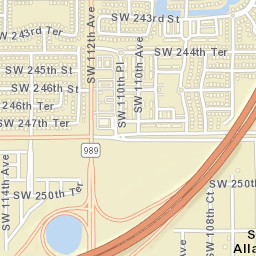 South Allapattah Florida Street Map
