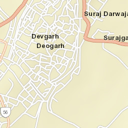 Devgarh Street Map