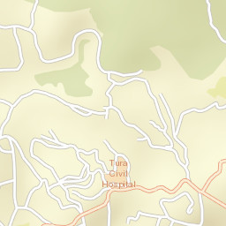 Tura Street Map