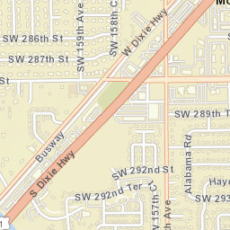 Modello Florida Street Map