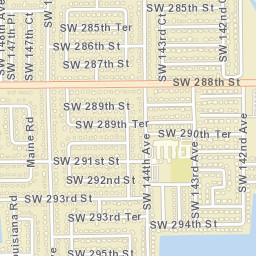 Leisure City Florida Street Map