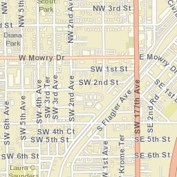 Homestead Florida Street Map