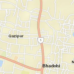 Bhadohi Street Map