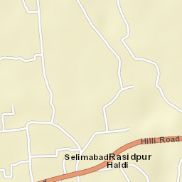 Bansihari community development block Street Map