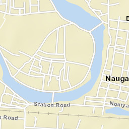 Naugachhia Street Map