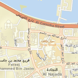 Doha Street Map