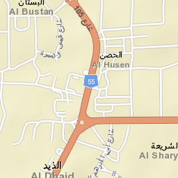 Adh Dhayd Street Map