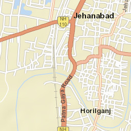 Jahanabad Street Map