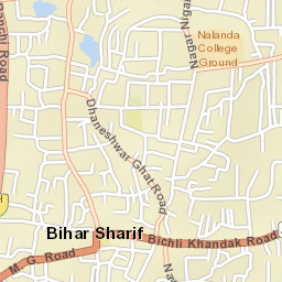 Bihar Sharif Street Map