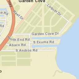 Garden Cove Florida Street Map